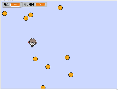 Scratchでゲームを作りました